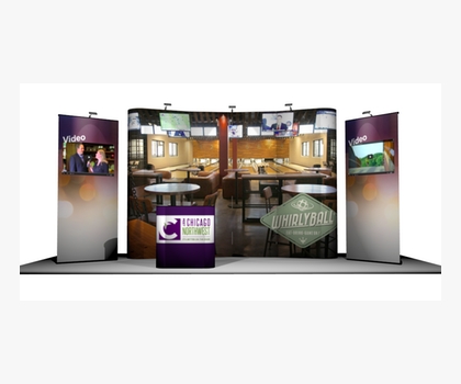 Virtual Exhibit Hall Booth Design