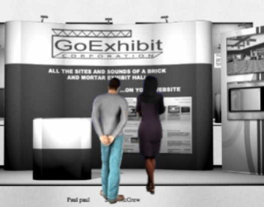 Virtual Exhibit Hall using Flash